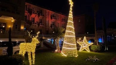صورة الأقصر تتزين بأشجار الكريسماس والأنوار استعداداً لاستقبال عام 2026