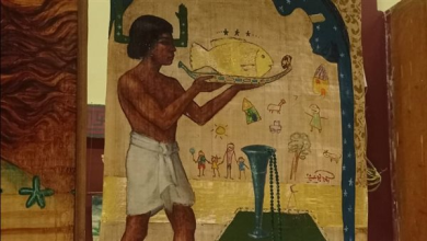 صورة انطلاق فعاليات معرض من البردي الأخضر إلى الفن الخالد بمتحف التحرير