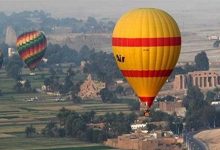 صورة 108 رحلات بالون طائر تحلق بـ2600 سائح فوق معابد الأقصر