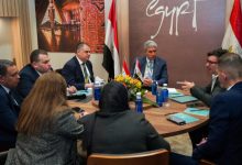 صورة منظمي الرحلات الأسبانية فى ضيافة جناح مصر بمعرض الفيتور