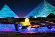صورة توقف عروض الصوت والضوء بالأهرامات لاستكمال أعمال التطوير استعدادا لانطلاقها بمستوى عالمي