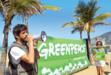 صورة منظمة جرينبيس تنتقد استخدام الطائرات الخاصة للسفر إلى قمة دافوس