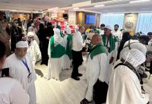 صورة وصول 23500 حاج من بعثة القرعة للأراضي المقدسة