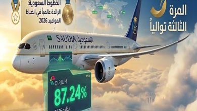 صورة للمرة الثالثة في 2026.. السعودية تتصدر طيران العالم بانضباط المواعيد