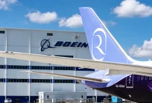 صورة طائرة بوينغ 787 تعود إلى ميونيخ بعد الإقلاع بسبب عطل