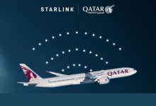 صورة الخطوط القطرية توفر خدمة الإنترنت Starlink في 150 طائرة