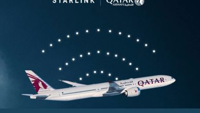 صورة الخطوط القطرية توفر خدمة الإنترنت Starlink في 150 طائرة