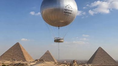 صورة مصر تستعد لإطلاق تجربة جديدة لمشاهدة أهرامات الجيزة من السماء بمنطاد